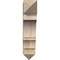 Ekena Millwork Balboa Arts & Crafts Rough Sawn Bracket, Douglas Fir, 6"W x 24"D x 28"H BKT06X24X28BOA03RDF - alternate 4